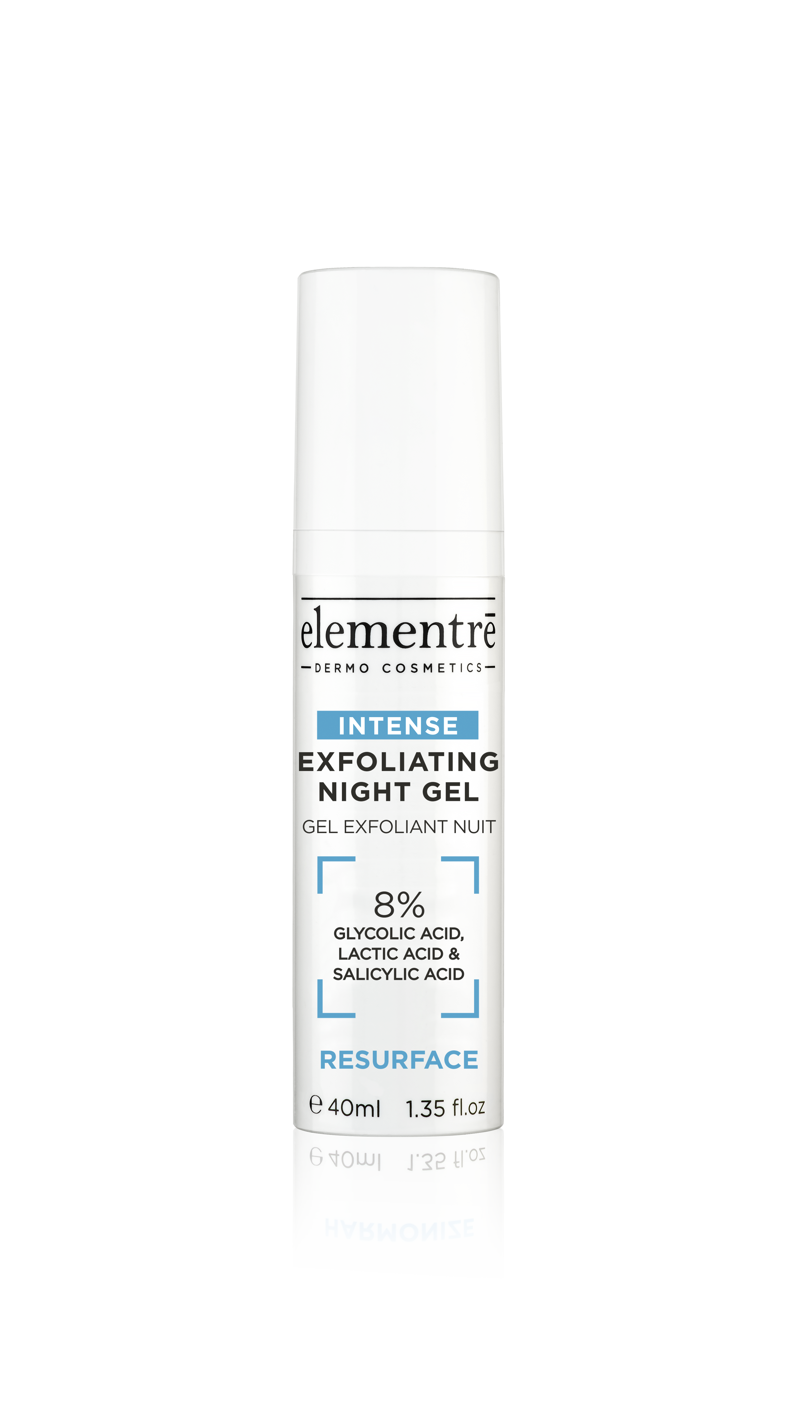 Exfoliating night gel